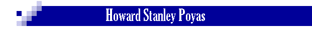 Howard Stanley Poyas